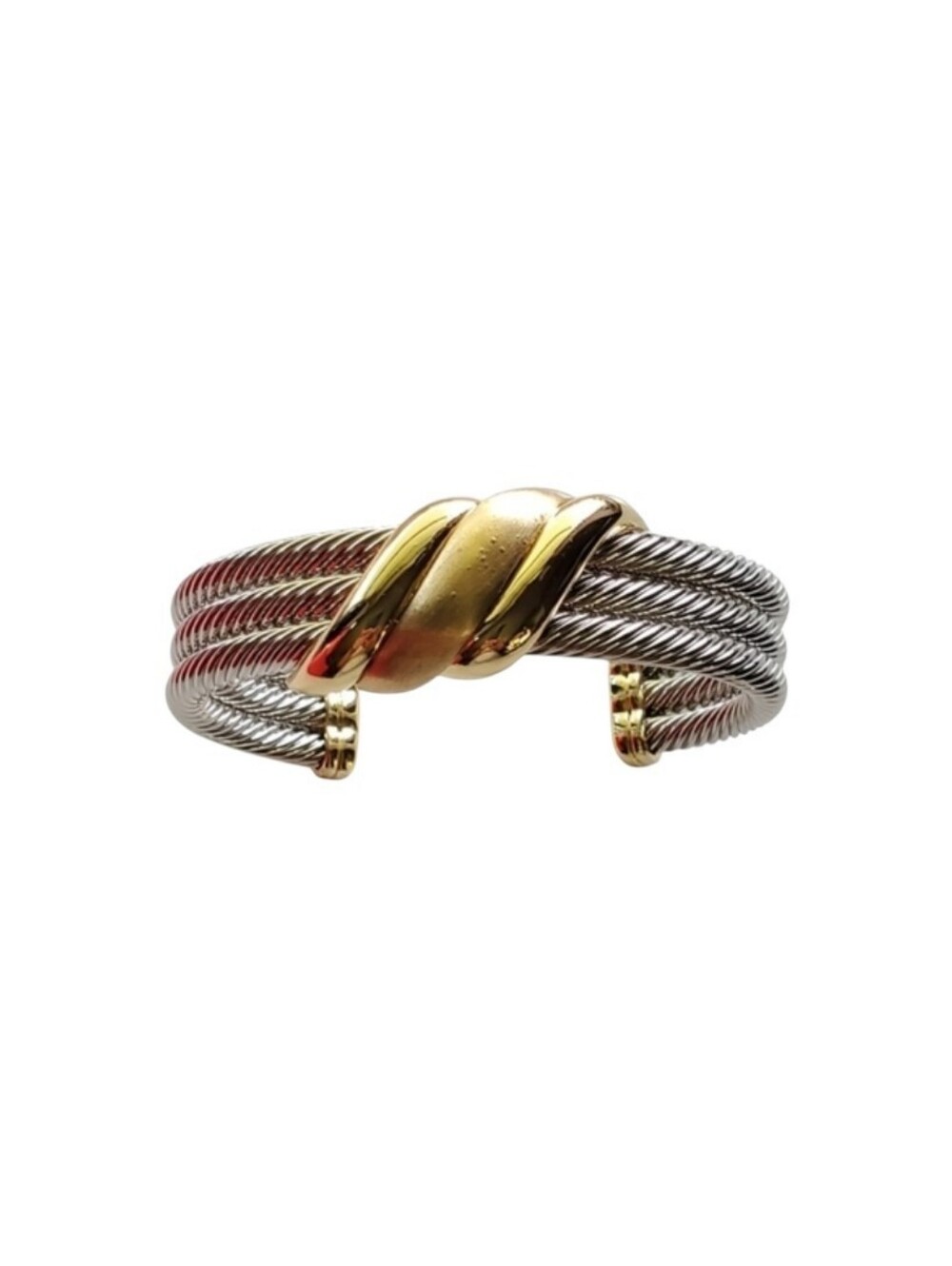 Elegant Triple Cable Bracelet